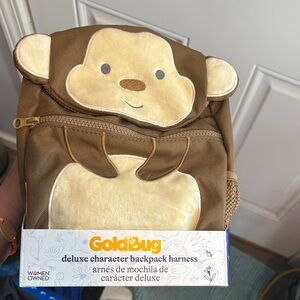 Brown Monkey Backpack Harness